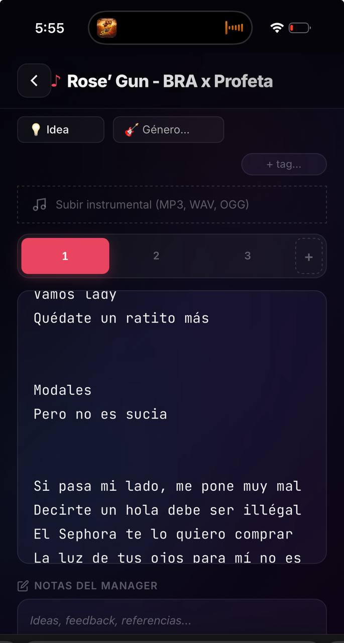 00Lyric app
